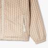 imageLacoste Mens Long Sleeve Aop L Full Zip Hoodless Blouson Jacket WArm Stripes ampamp Large Croc Back Graphic Tbd LXL