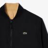 imageLacoste Womens Classic Fit Reversible BomberBlackCroissant