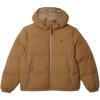 imageLacoste Mens Solid Full Zip Puffer Parka JacketLeafy