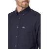 imageLacoste Mens Buttoned Collar Oxford Cotton ShirtNavy BlueNavy Blue
