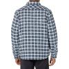 imageLacoste Mens Flannel Shirt Jacket with Back GraphicMethyleneMultico