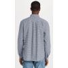imageLacoste Mens Long Sleeve Regular Fit Checkered Button Down ShirtAbimesMultico