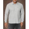 imageLacoste Mens Long Sleeve Regular Fit Checkered Button Down ShirtNoirMultico