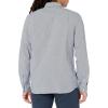 imageLacoste Mens Long Sleeve Regular Fit Gingham Button Down ShirtBlancMarine