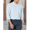 imageLacoste Mens Long Sleeve Regular Fit Gingham Button Down ShirtBlancPanorama
