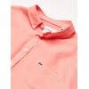 imageLacoste Mens Long Sleeve Regular Fit Linen Casual Button Down Shirt with Front PocketElf Pink
