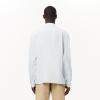 imageLacoste Mens Long Sleeve Regular Fit Linen Casual Button Down Shirt with Front PocketOverviewWhite