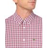 imageLacoste Mens Long Sleeve Regular Fit Plaid Casual Button Down ShirtOraMultico