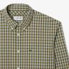 imageLacoste Mens Long Sleeve Regular Fit Plaid Casual Button Down ShirtTankMultico