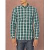 imageLacoste Mens Long Sleeve Slim Fit Poplin Stretch Plaid Button Down ShirtSinopleHammam