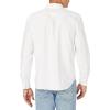 imageLacoste Mens Regular Fit Cotton Oxford ShirtBlanc