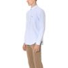 imageLacoste Mens Regular Fit Cotton Oxford ShirtHemisphere Blue