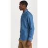 imageLacoste Mens Regular Fit Organic Cotton Denim ShirtDeep Medium