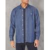 imageLacoste Mens Regular Fit Organic Cotton Denim ShirtRinse
