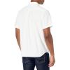 imageLacoste Mens Regular Fit Short Sleeve Oxford Collared Button Down Shirt WFront Chest Pocket White LargeXLarge
