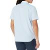 imageLacoste Mens Short Sleeve Regular Fit Gingham Button Down ShirtBlancPanorama
