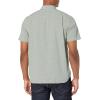 imageLacoste Mens Short Sleeve Regular Fit Gingham Button Down ShirtBlancVert