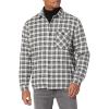 imageLacoste Mens Flannel Shirt Jacket with Back GraphicNoirMultico
