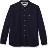 imageLacoste Mens Regular Fit Cotton Oxford ShirtMarine Blue