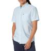 imageLacoste Mens Regular Fit Short Sleeve Oxford ShirtBlancPanorama