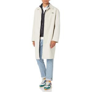 imageLacoste Mens Front Pocket Trench CoatHammam