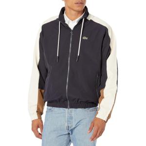 imageLacoste Mens Water Resistant Colorblock Zip Up JacketAbysmCookielapland