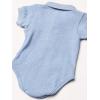 imageLacoste Baby Girls Short Sleeve Pique Layette Gift SetCloud Blue