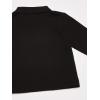 imageLacoste Boys Regular Fit Petit Piqu ull Sleeve PoloBlack