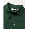 imageLacoste Boys Short Sleeve Classic Pique Polo ShirtAppalachan Green