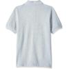imageLacoste Boys Short Sleeve Classic Pique Polo ShirtSilver Heathered