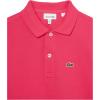 imageLacoste Boys Short Sleeve Classic Pique Polo ShirtSpinelle