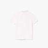 imageLacoste Boys Short Sleeve Classic Pique Polo ShirtWhite