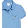 imageLacoste Girls Cotton Polo DressTurquin Blue