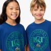 imageLacoste Little Kid Contrast Badge TShirtGlobe