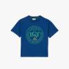 imageLacoste Little Kid Contrast Badge TShirtGlobe