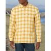 imageLacoste Mens Cotton and Wool Blend Checked Flannel ShirtCookieMultico