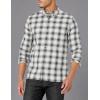 imageLacoste Mens Cotton and Wool Blend Checked Flannel ShirtNoirMultico
