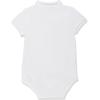 imageLacoste Unisex Baby Organic Cotton Piqu Bodysuit in Recycled Cardboard Box SetWhite