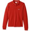 imageLacoste Boys Regular Fit Petit Piqu ull Sleeve PoloRed