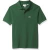 imageLacoste Boys Short Sleeve Classic Pique Polo ShirtAppalachan Green