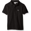 imageLacoste Boys Short Sleeve Classic Pique Polo ShirtBlack
