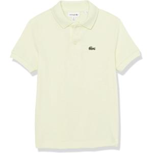 imageLacoste Boys Short Sleeve Classic Pique Polo ShirtPollen 0