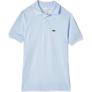 imageLacoste Boys Short Sleeve Classic Pique Polo ShirtRill Light Blue
