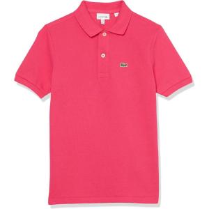 imageLacoste Boys Short Sleeve Classic Pique Polo ShirtSpinelle