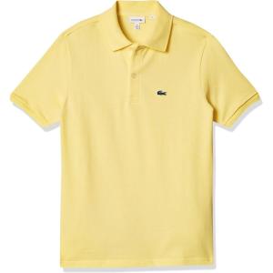 imageLacoste Boys Short Sleeve Classic Pique Polo ShirtYellow
