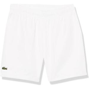 imageLacoste Boys Sport Diamond Weave ShortsBlanc