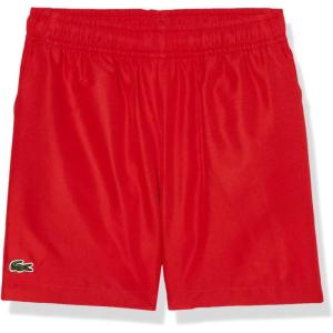 imageLacoste Boys Sport Diamond Weave ShortsRed