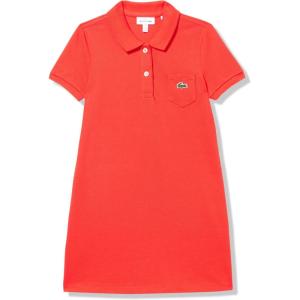 imageLacoste Girls Cotton Polo DressRedcurrant Bush