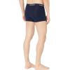 imageLacoste Mens Cotton Stretch Essentials Trunks 3PackLavenderNavy BlueDove Grey