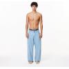imageLacoste Mens Cotton Stretch Essentials Trunks 3PackLight BlueBright BlueGrey